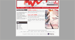 Desktop Screenshot of chilliblu.co.za